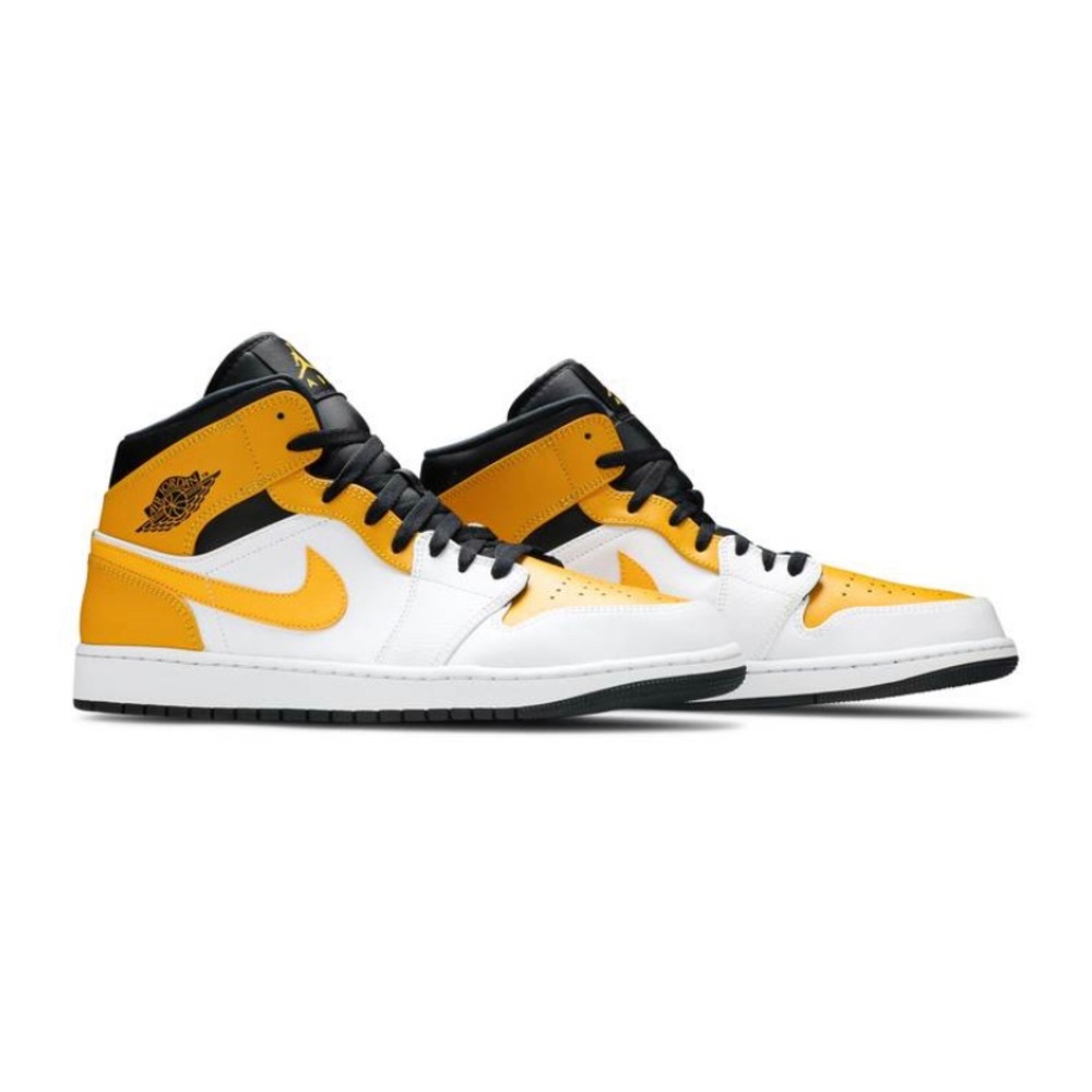 Jordan 1 mid university gold